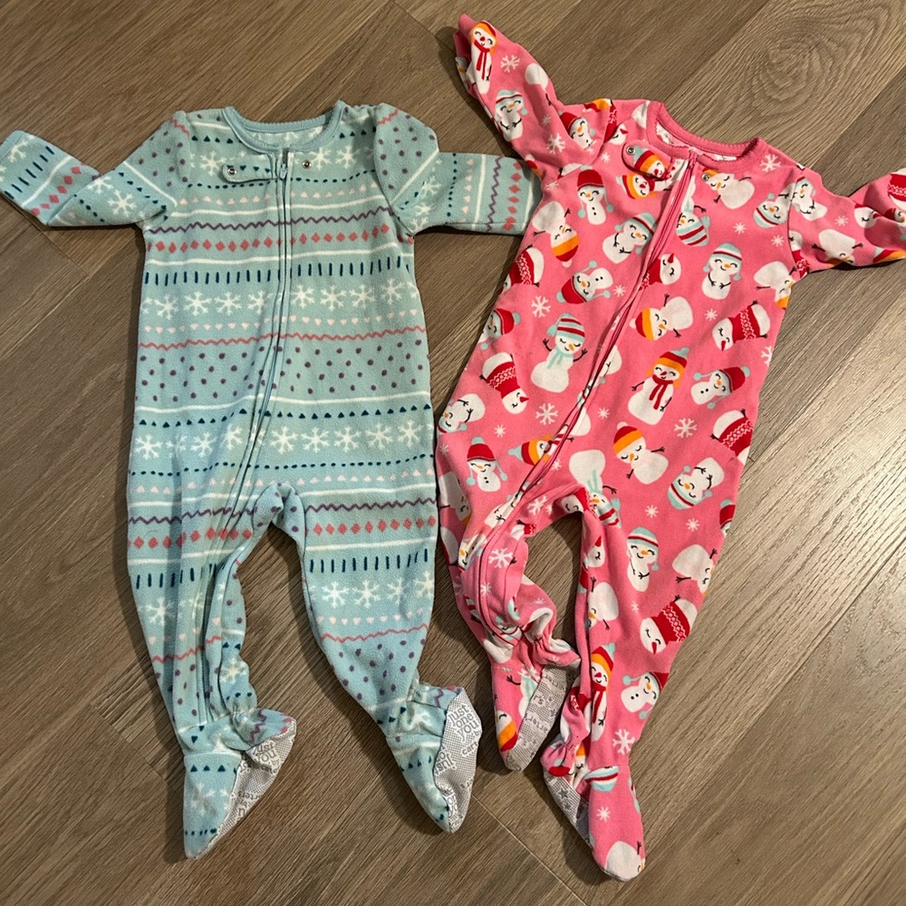Footed pajama bundle